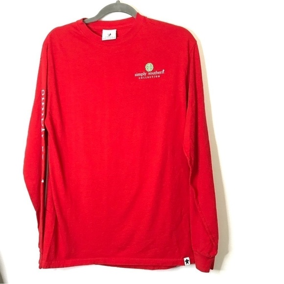 Simply Southern Womens Christmas Owls Graphic Back Long Sleeve Crewneck Top M - Picture 4 of 11